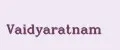 Vaidyaratnam