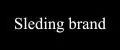 Sleding brand