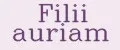 Filii auriam