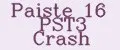 Paiste 16 PST3 Crash