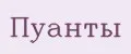 Пуанты
