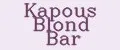 Kapous Blond Bar