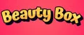 Beauty Box