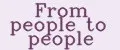 From people to people