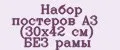 Аналитика бренда Набор постеров А3 (30х42 см) БЕЗ рамы на Wildberries