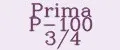 Prima P-100 3/4
