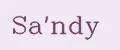 Sa'ndy