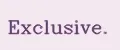 Exclusive.