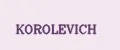 KOROLEVICH