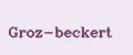 Groz-Beckert
