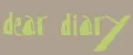 dear diary