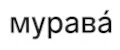Мурава