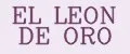 EL LEON DE ORO