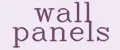 wall panels