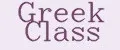 Greek Class