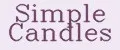 Simple Candles