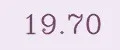 19.70