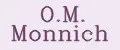 O.M. Monnich