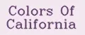 Colors Of California