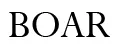BOAR