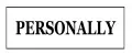 Personally