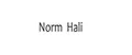 Norm Hali