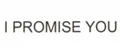I PROMISE YOU