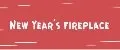 New Year's fireplace