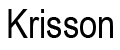 Krisson