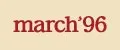march'96