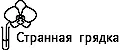 Странная грядка