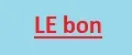 LE bon