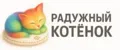 Радужный котенок