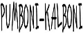 PUMBONI-KALBONI