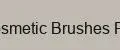 Cosmetic Brushes Pro