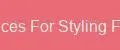Pieces For Styling Flex
