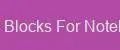 Replaceable Blocks For Notebooks Select