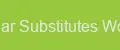 Sugar Substitutes Works