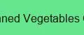 Canned Vegetables One
