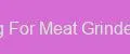 Bushing For Meat Grinders Ultra