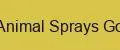 Animal Sprays Go