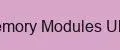 Memory Modules Ultra