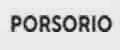 PORSORIO