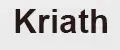 Kriath