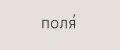 поля