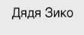 Дядя Зико