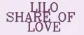 LILO SHARE OF LOVE