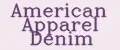 American Apparel Denim