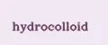 hydrocolloid