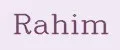 Rahim